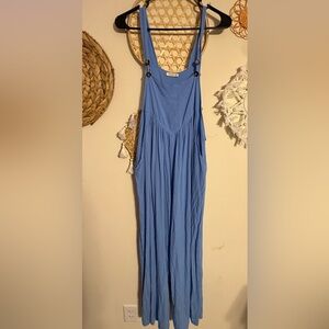 Kori Light Blue Sleeveless Jumpsuit